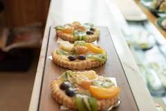 Pastís de pasta de fulls de fruita.